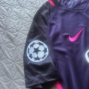 FC Barcelona Neymar Jr #11 Away Jersey Purple Pink Nike Champions League – Men’s